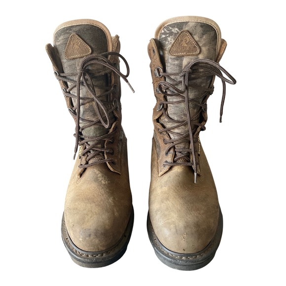Rocky Ranger 9221 Mens Boots 8M Gore-Tex 600g Thinsulate Camo Hunting Waterproof - Picture 3 of 9